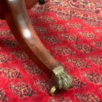 Victoriaanse Antieke Salontafel Of Thee Tafeltje. thumbnail 4