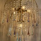 Xxl Opaline Murano Teardrop Hanglamp Kroonluchter thumbnail 17