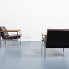 1960’s Pair Of Italian Design Architectural Armchairs / Fauteuils thumbnail 9