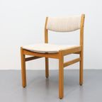 Set Van 4 Vintage Deense Eetkamerstoelen F.D.B Møbler thumbnail 11