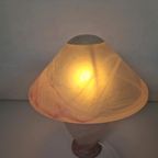 Vintage Murano Mushroom Lamp Design. thumbnail 4