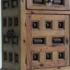 Vintage Spaans Houten Brutalist Dressoir 1960s thumbnail 6