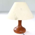 Vintage Heukerath Massief Teak Lamp thumbnail 8