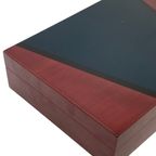 Vintage/ Art Deco Style - Humidor For Cigars - Silver Match thumbnail 9