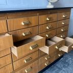 Vintage Mid-century Apotheekkast,apothekerskast,ladenkast thumbnail 12