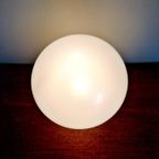 Wand-/Plafondlamp Van Opaalglas, Motoko Ishii,1970 thumbnail 7