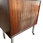 Vintage Barkast Op Wieltjes / Retro Minibar Of Bijzetkast thumbnail 9