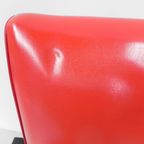 Vintage Skai Fauteuil Met Armleuningen thumbnail 17