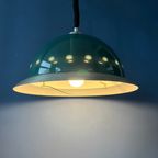 Grote Groene Dijkstra Space Age 'Dome' Schotel Hanglamp thumbnail 9