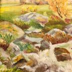 Schilderij Van Landschap Met Waterval thumbnail 11