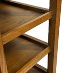 Art Deco Wandkast Vakkenkast Jaren 30 Eiken Open Kast thumbnail 22