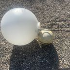 Raak B1219 Lamp. School Lamp. Trapgat Lamp. Xl Melkglas thumbnail 7