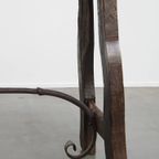 Geweldige Originele 18e-eeuwse Antieke Spaanse Side Table Met Een Prachtig Patina thumbnail 3