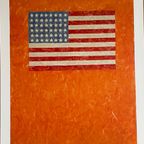 Jasper Johns (American, Born 1930), Flag On Orange Field, 1957 thumbnail 4