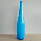 Lichtblauwe Set Vazen Slanke Flesvorm thumbnail 2