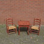Kindersetje Tafeltje Met 2 Stoeltje thumbnail 2
