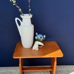 Vintage Bijzettafeltje, Lectuur Tafeltje, Sidetable, Krukje thumbnail 3