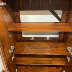 Vintage Houten Kast / Barkast / Vitrine thumbnail 6