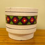 Vintage Grote Bloempot Jasba Germany Plantenpot Keramiek thumbnail 7
