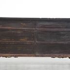 Antiek Houten Chinees Dressoir/ Altaar In Een Warme Donkere Kleur En Mooie Details thumbnail 5