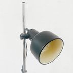 Postmoderne Vintage Vloerlamp Chroom Twee Verstelbare Kappen 1970’s thumbnail 6