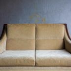Art Deco Sofa With Ornate Design Elements thumbnail 6