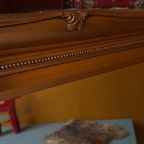 Vintage Barokke Facet Geslepen Spiegel, Goudkleurige Lijst thumbnail 5