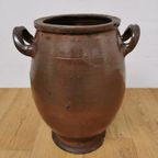 Aardewerk Antiek Keulse Pot, Plantenbak, Bloempot. 007 thumbnail 9