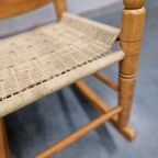 Vintage Schommelstoel Bohemian Rockingchair Jaren 70 Boho thumbnail 12