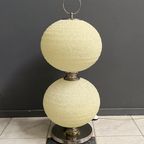 Double Light Sugarball Floor Lamp By John En Sylvia Reid For Rotaflex thumbnail 4