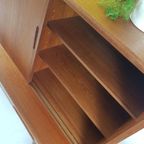 Vintage Deens Highboard | Drankenkast Buffetkast Teak Danish thumbnail 9
