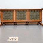 Deense Vintage Driezits Bank Teak 196*81*74 thumbnail 6