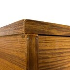 Vintage Bureau Werkplek Compact Jaren 70 Plak Fineer thumbnail 11