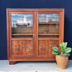 Vintage Dressoir, Art Deco Style, Wandkast, Sideboard, Kast thumbnail 17