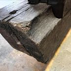 Antieke Xl Houten Bank / Zitbank thumbnail 9