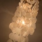 Capiz Schelpen Lamp Hanglamp Vintage 60’S Design Plafondlamp thumbnail 5