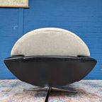 Vintage Deens Design Draaifauteuil, Johannes Andersen Midcentury Design thumbnail 10