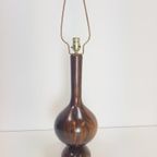 Set 2 Vintage Tafellamp Palissander Mid Century '60 Design thumbnail 9