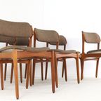 Set 6 Erik Buch Stoelen Vintage Eetkamerstoelen thumbnail 21