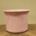 Vintage Roze Bloempot Plantenpot thumbnail 5