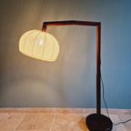 Scandinavische Teakhouten Vloerlamp, Jaren 70 thumbnail 14