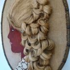 Vintage 3d-portret Van Dame, Brigitte Bardot. thumbnail 6