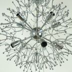 Space Age Italian Chandelier By Gaetano Sciolare thumbnail 3