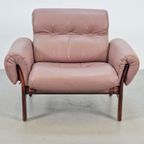 Vintage Coja Bank & Fauteuil Zweden '70 Leer Palissander thumbnail 8
