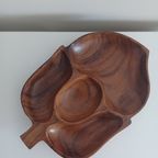 Vintage Houten Schaal. Mid-century. Bois Des Iles. thumbnail 4