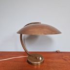 Bauhaus Messing Bureaulamp, Egon Hillebrand, 1940-50 thumbnail 9