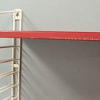 Modulair Wandrekje Met Rode Planken 71235 thumbnail 8