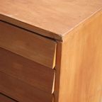 Vintage Houten Schoolkast Ladekast Jaren '60 thumbnail 7