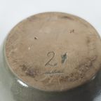 Geglazuurde Aardewerk Vaas - Ontwerp G.Klinkenberg - Uitvoering Katwijk - Zeist - 1930-'45 thumbnail 3