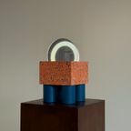 Bijzondere Memphis Tafellamp In De Stijl Van Sottsass thumbnail 15
